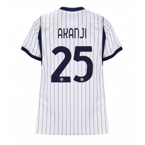 Inter Milan Manuel Akanji #25 Udebanetrøje Dame 2026-27 Kortærmet